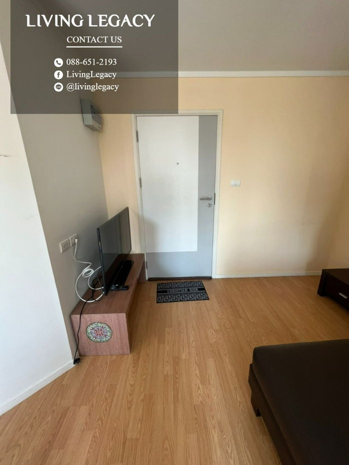 picture T6DDTO Condo For Rent Lumpini Place Srinakarin - Huamark Station 26 Sq.M. Floor 23 Building B line id : @livinglegacy - 5/10