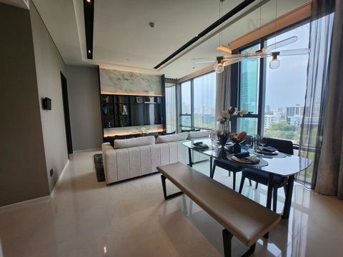 🎉 For Rent Condo THE BANGKOK THONGLOR Building 1, Floor 10,2 bed room, Room size 91 sqm