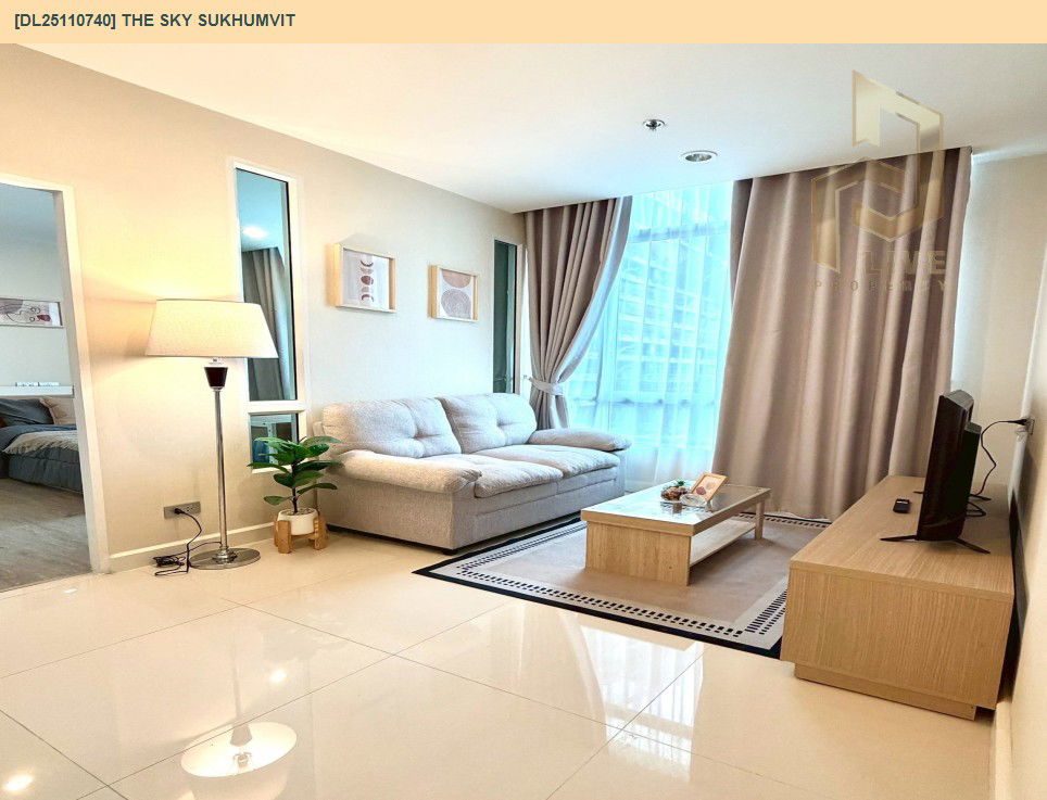 รูป DL25110740 ให้เช่าคอนโด เดอะ สกาย สุขุมวิท (The Sky Sukhumvit) ใกล้ BTS อุดมสุข พร้อมเข้าอยู่ โทรด่วน 0653619502 LineID @534wlwof - รูปที่ 3/8