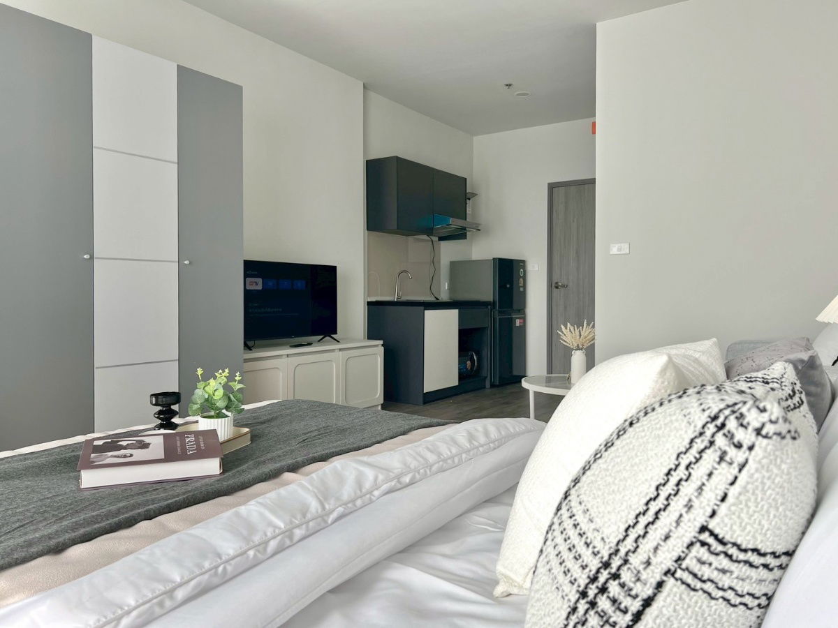 รูป ให้เช่า คอนโดริชพอยท์ วุฒากาศ ห้องใหม่ติดรถไฟฟ้า วุฒากาศ - รูปที่ 6/17