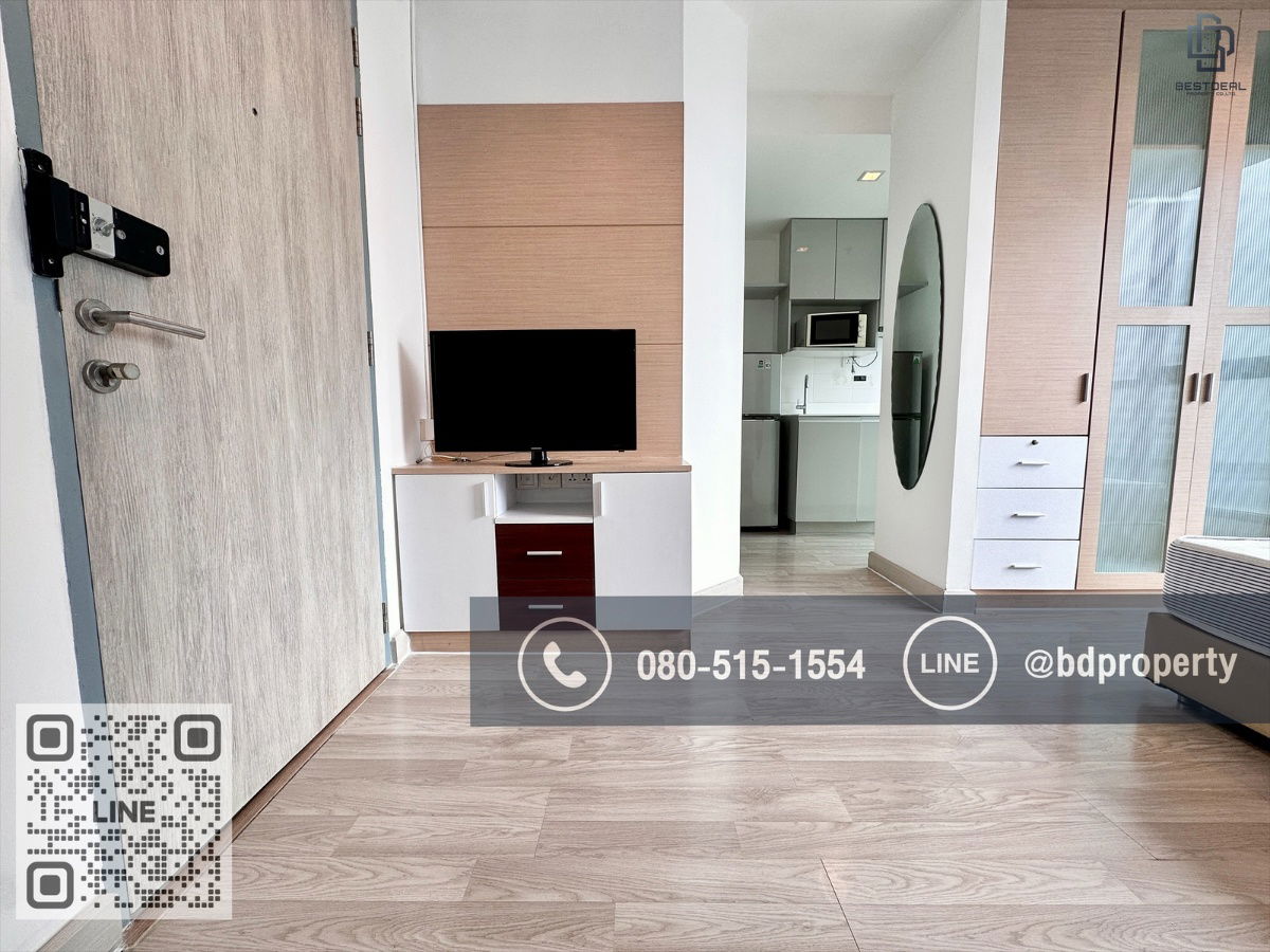 picture Bestdeal  FOR RENT Studio 22 sqm. Rental 13,000 THB /month CONDO “IDEO MOBI RAMA 9” Near Phraram Kao 9 MRT Station 80 meters. - 3/11