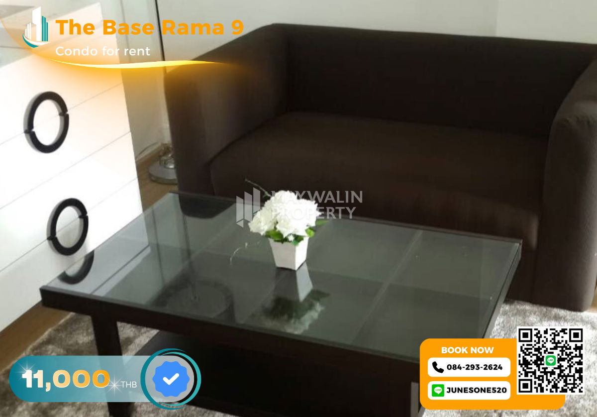 รูป 💙 ให้เช่า The Base Rama 9 - Ramkhamhaeng | 1 Bedroom 30 ตร.ม. | 11,000 บาท 📲 Line ID: 0842932624/Junesone520 - รูปที่ 1/7