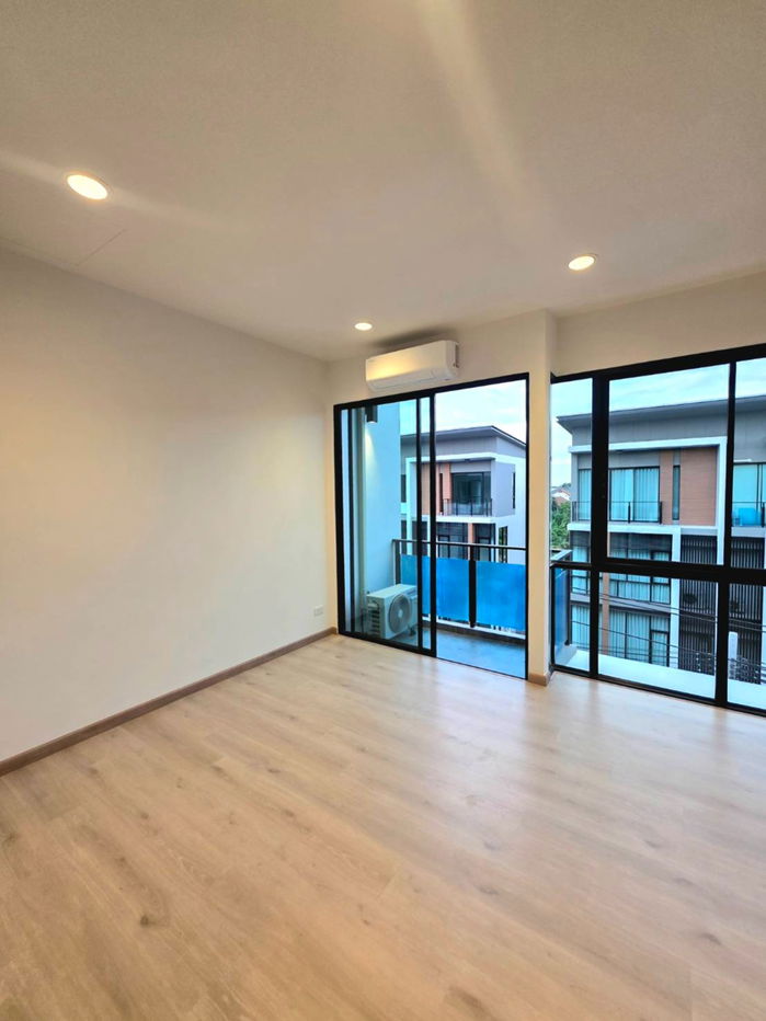 picture New 4-story home office - company registration possible, Premium Place Mix Nawamin project, good location, opposite the main road, convenient travel. - 9/14