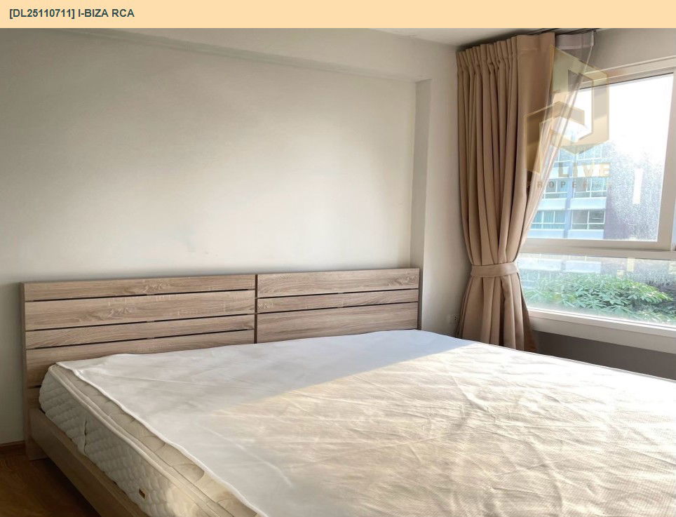 รูป DL25110711 ให้เช่าคอนโด ไอ บิซา อาร์ซีเอ (i-biza RCA) ใกล้ MRT พระราม 9 พร้อมเข้าอยู่ โทรด่วน 0653619502 LineID @534wlwof - รูปที่ 11/15