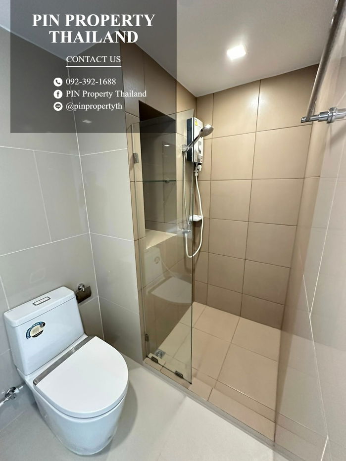 picture T6F57S Condo For Rent Rich Park @ Triple Station 27 Sq.M. Floor 18 line id : @pinpropertyth - 14/15