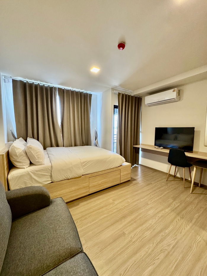 picture For rent ✨ THE MUVE Sukhumvit 107 ✨ Fully furnished and equipped with appliances. New project, ready to move in, near BTS Bearing. - 2/7
