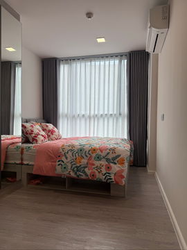 ให้เช่าคอนโด พร้อมเฟอร์ เครื่องใช้ไฟฟ้า ครบครัน ที่ Atmoz Bangna  สวนกลางสวย สไตล์รีสอร์ท