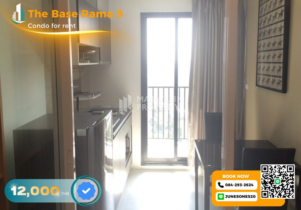 รูป 💙 ให้เช่า The Base Rama 9 - Ramkhamhaeng | 1 Bedroom 30 ตร.ม. | 12,000 บาท 📲 Line ID: 0842932624/Junesone520 - รูปที่ 1/7
