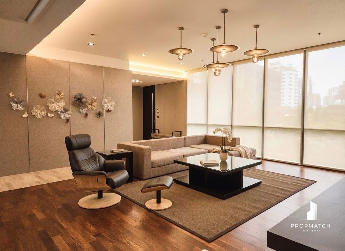 รูป PM035422✨Flash Deal ✨ Domus Sukhumvit 16-18  ( 3Bed 3Bath 250SQM.) แต่งครบพร้อมอยู่ !! เพียง 200,000บาทต่อเดือน Tel.0981315848 @propmatch - รูปที่ 3/15