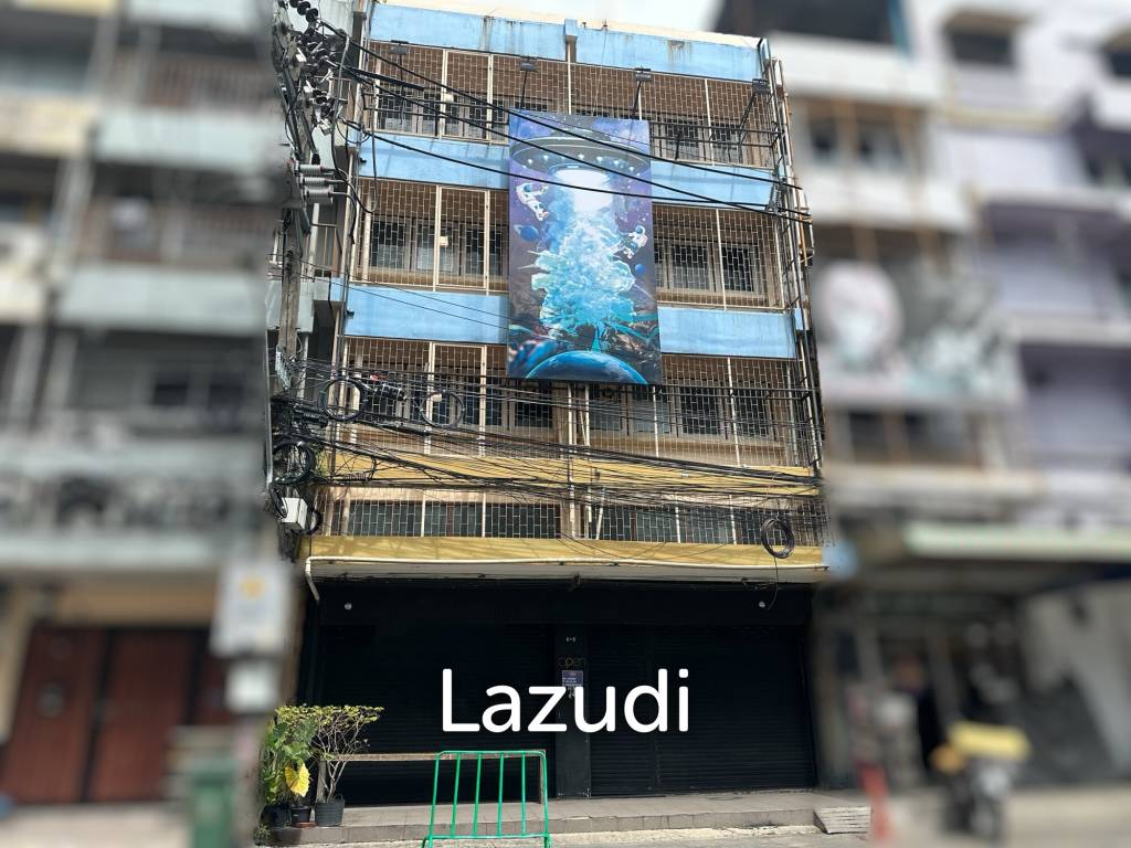 รูป อาคารพาณิชย์ 4 ชั้นใจกลางยานนาวา สาทร พื้นที่ใช้สอย 448 ตรม - รูปที่ 1/11