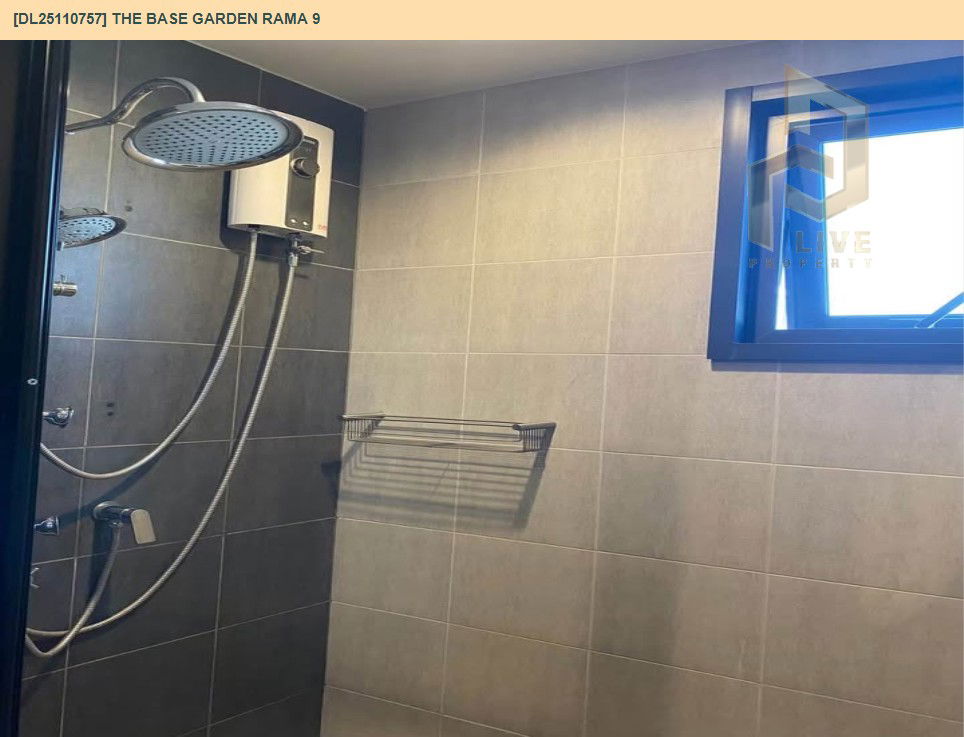 picture DL25110757 Condo for rent, The Base Garden Rama 9 near สายสีส้ม, ready to move in, call urgently 0638692663 LineID @162cjixi - 7/12