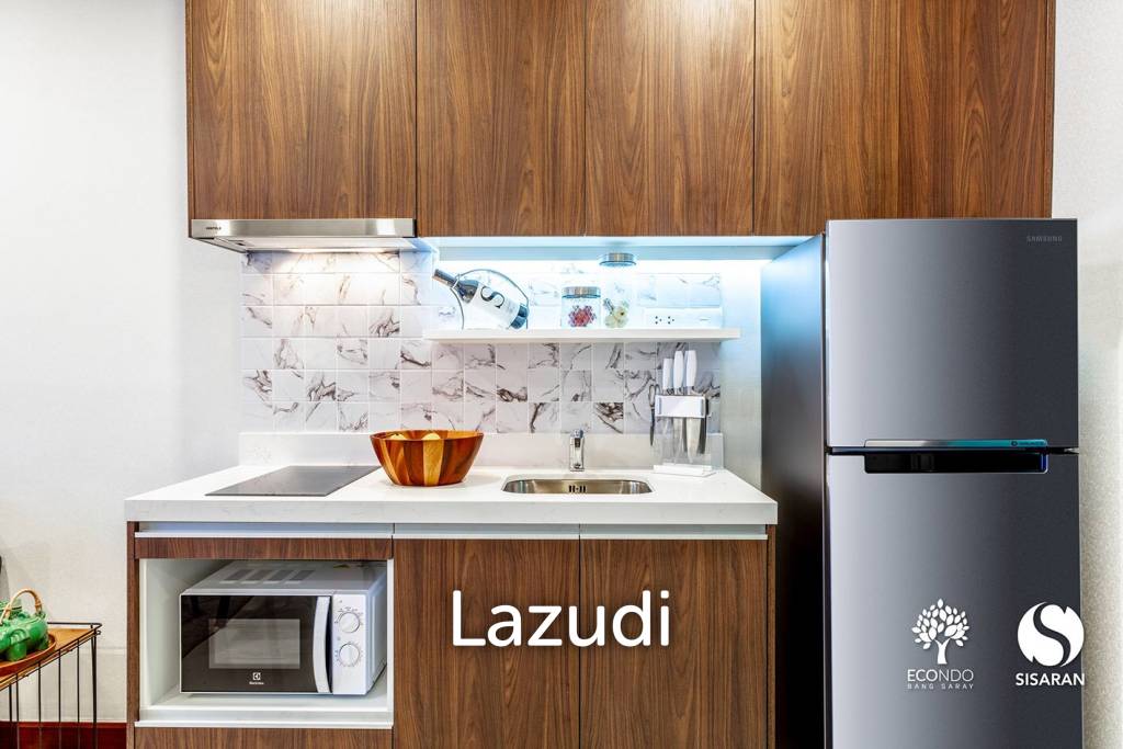 รูป 1 Bed 1 Bath 33.58 SQ.M ECOndo Bang Saray - รูปที่ 7/19