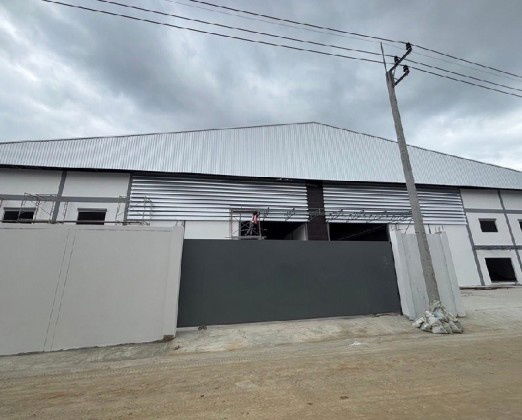 รูป ให้เช่า โรงงาน โกดัง พร้อมสำนักงาน สร้างใหม่ / ทำเล คลองสี่วา สมุทรสาคร / พื้นที่โกดังใช้สอย 1590 ตารางเมตร / พื้นที่ดิน 1 ไร่กับ 75 ตารางวา - รูปที่ 3/12