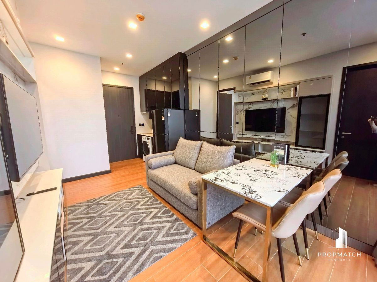 รูป PM035436✨Flash Deal ✨Noble Around Ari ( 2Bed 1Bath 45SQM.) แต่งครบพร้อมอยู่ !! เพียง 38,000 บาทต่อเดือน Tel.0981315848 @propmatch - รูปที่ 1/10
