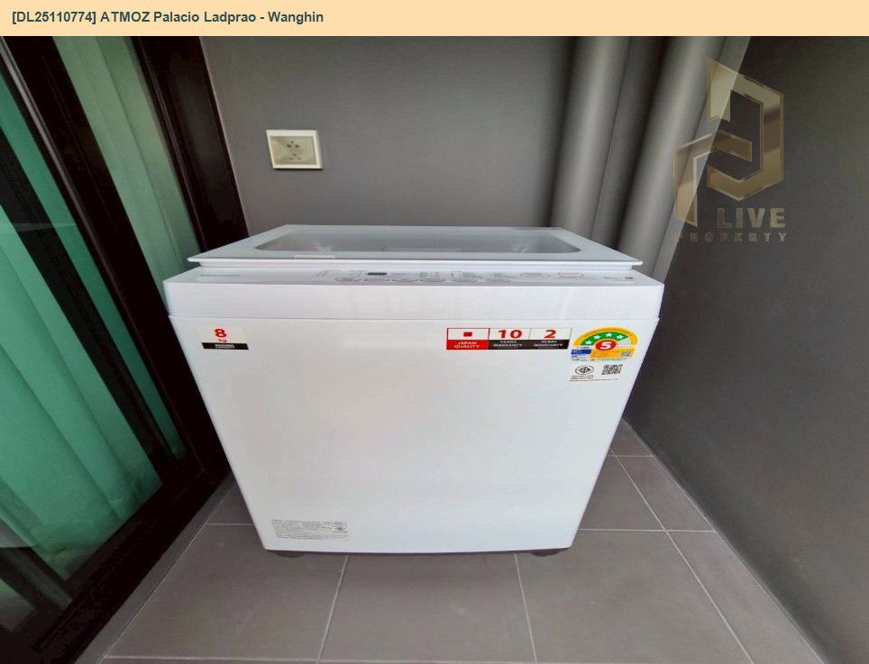 picture DL25110774 Condo for rent, ATMOZ Palacio Ladprao - Wanghin near MRT Lat Phrao, ready to move in, call urgently 0638692663 LineID @534wlwof - 9/9