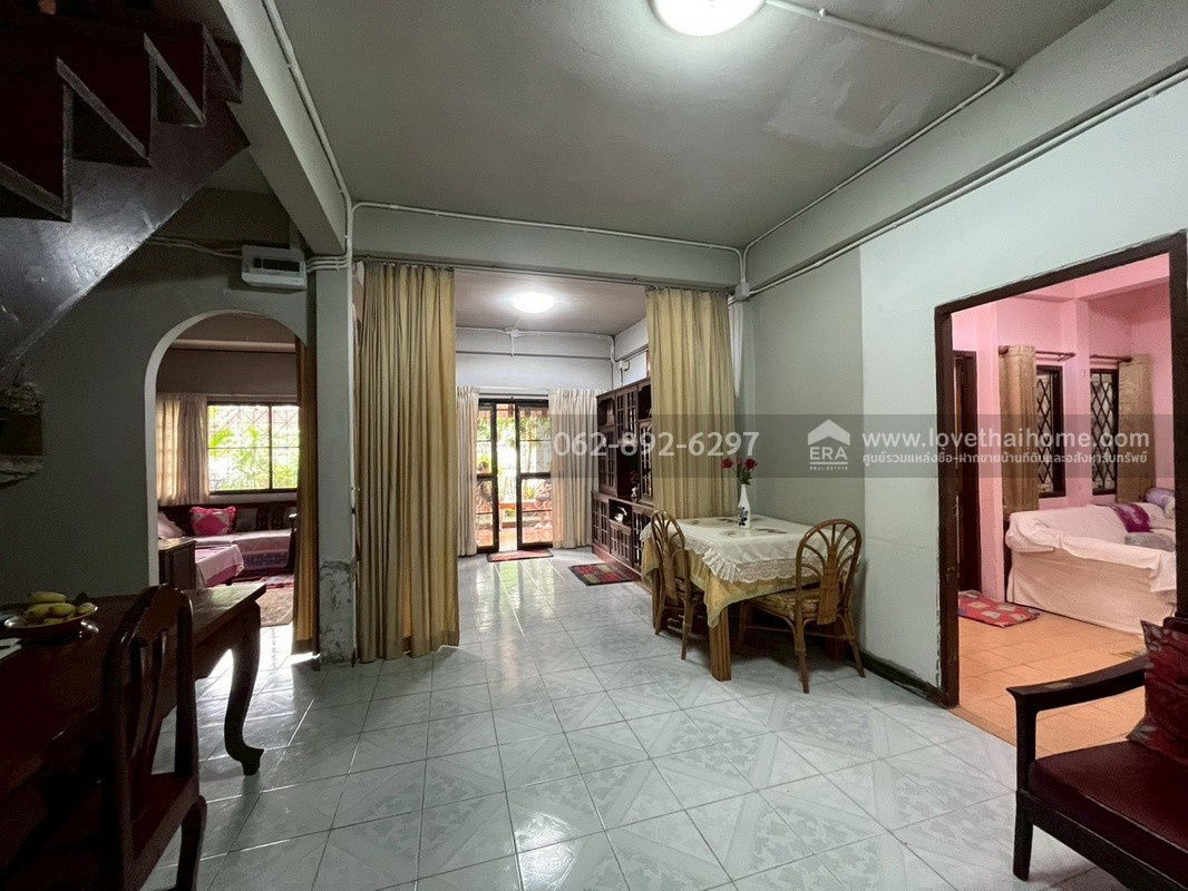 picture Two-story detached house for sale, Soi Mistine, Ratchadaphisek Road, Khet Thani Village 4, area 60 square wah. - 8/17