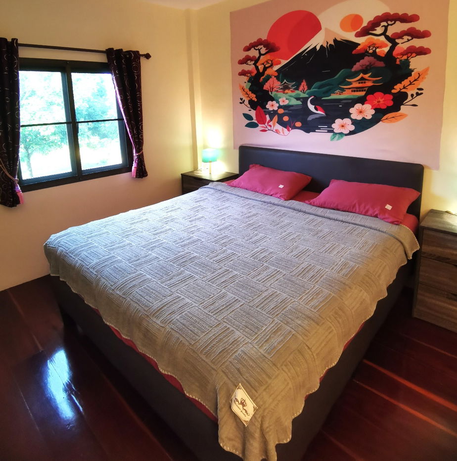 รูป ขายด่วน!!! บ้านเดี่ยว บ้านสวนพร้อมสวนสวยและผลไม้ออร์แกนิค ใกล้ถนนสุขุมวิท เนื้อที่กว้าง - รูปที่ 8/16