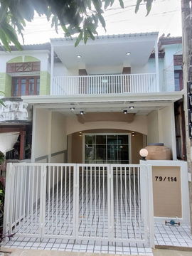 ฟรีโอน! ทาวน์เฮ้าส์ 2 ชั้น นันทิชา 4 ไทรน้อย | ตกแต่งใหม่! แถมเฟอร์ฯ/เครื่องครัวครบ | 1.49 ลบ.