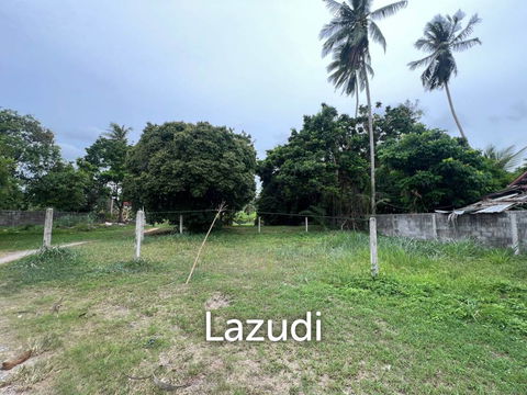 Flat Land in Mae Nam - 600 meters from Mae Nam Beach