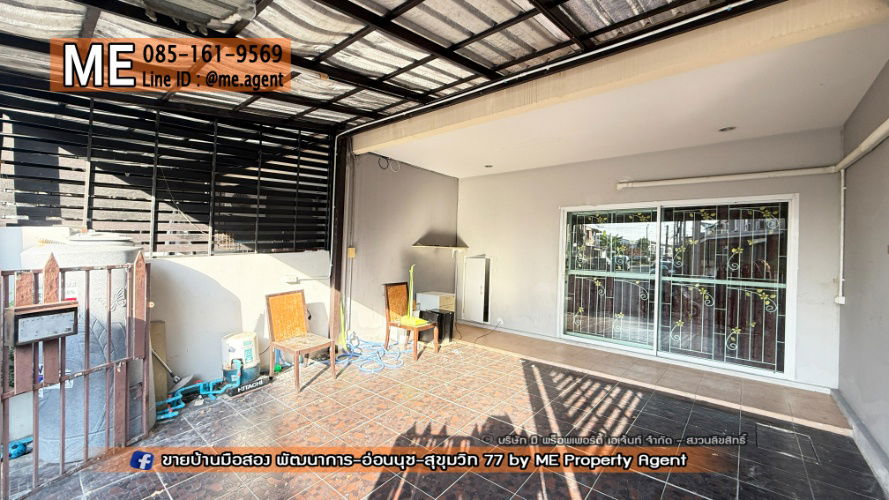 รูป ขาย ทาวน์เฮ้าส์ 2 ชั้น วิลเลตไลท์ พัฒนาการ 38 ราคาถูกสุดในโครงการ ใกล้เอกมัย-ทองหล่อ-สุขุมวิท โทร 064-954-9619 (TF54-17) - รูปที่ 2/21