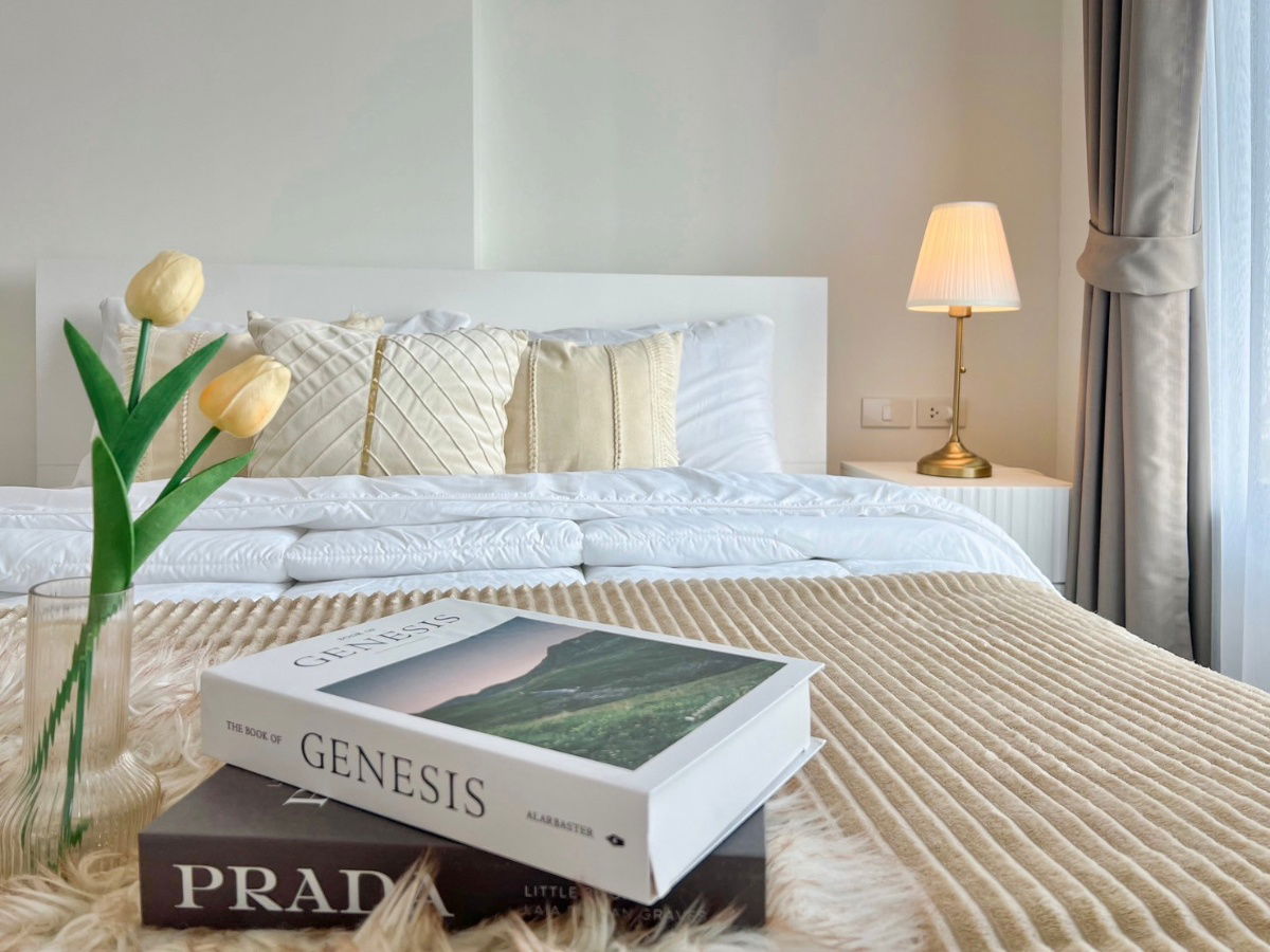 รูป ให้เช่า คอนโดริชพาร์คทริปเปิ้ลสเตชั่น ห้องวิวตึกสูง ใกล้สถานีรถไฟฟ้าหัวหมาก - รูปที่ 2/14