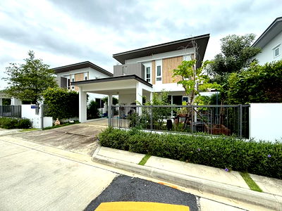 บ้านเดี่ยว แม็คโคร บางบัวทอง : ขายบ้านเดี่ยว 2 ชั้น หมู่บ้าน พฤกษ์ลดา ราชพฤกษ์-345 52 ตารางวา