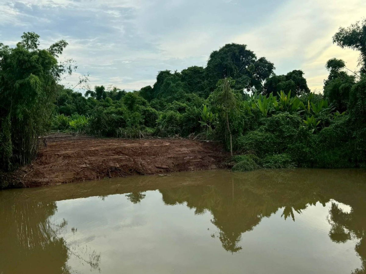 picture Urgent sale need money,reduced by almost2 million almost2rai of land next to the river5.9 millionnow 4.5 million100 meter concrete road,  - 4/21