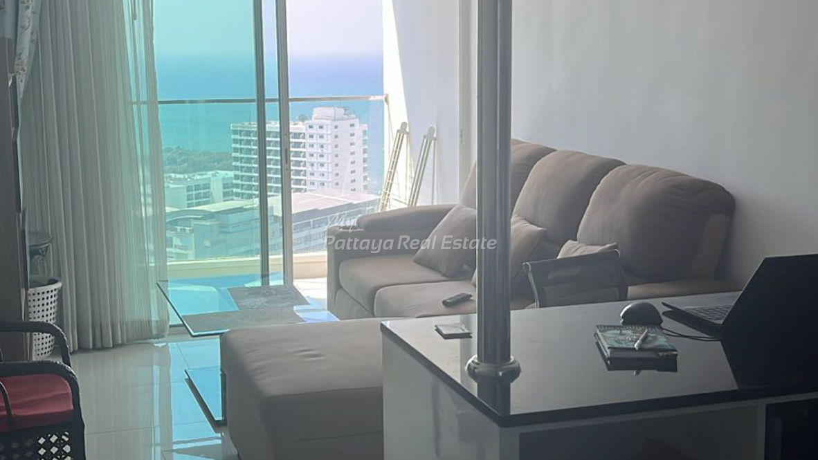 รูป 🛏️ 1 ห้องนอน - 🛁 1 ห้องน้ำ - 🏙️ Sea Views - 🌏 ชื่อชาวต่างชาติ - 🏢 Sky Residences Pattaya - รหัส: AMR124 - รูปที่ 1/10
