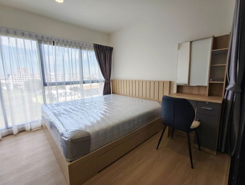 ให้เช่าคอนโดเพลิน เพลิน เจน วายด์ รังสิต-คลองหลวง 34 ตร.ม.ห้องใหม่ เฟอร์ครบ มีเครื่องซักอบผ้า ใกล้ ม.กรุงเทพ (TR1206)