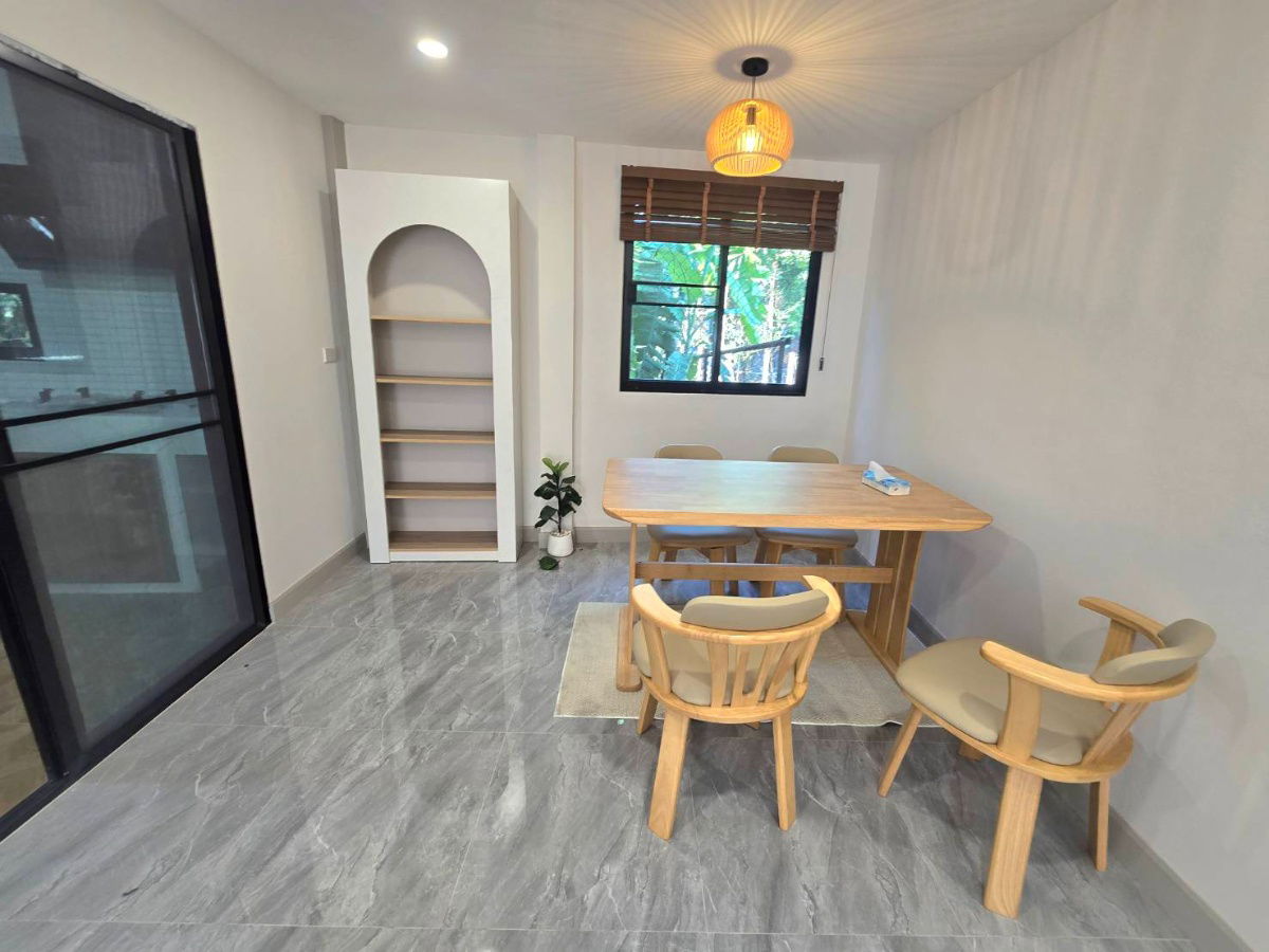 รูป บ้านเดี่ยวชั้นเดียว แต่งใหม่ทั้งหมด กว้าง สวยมาก หมู่บ้าน แสงอรุณ รีโนเวทใหม่ทั้งหลัง ถนนรามอินทรา ซอย68 แยก7 คันนายาว มีชั้นลอยกว้างขวาง - รูปที่ 22/43