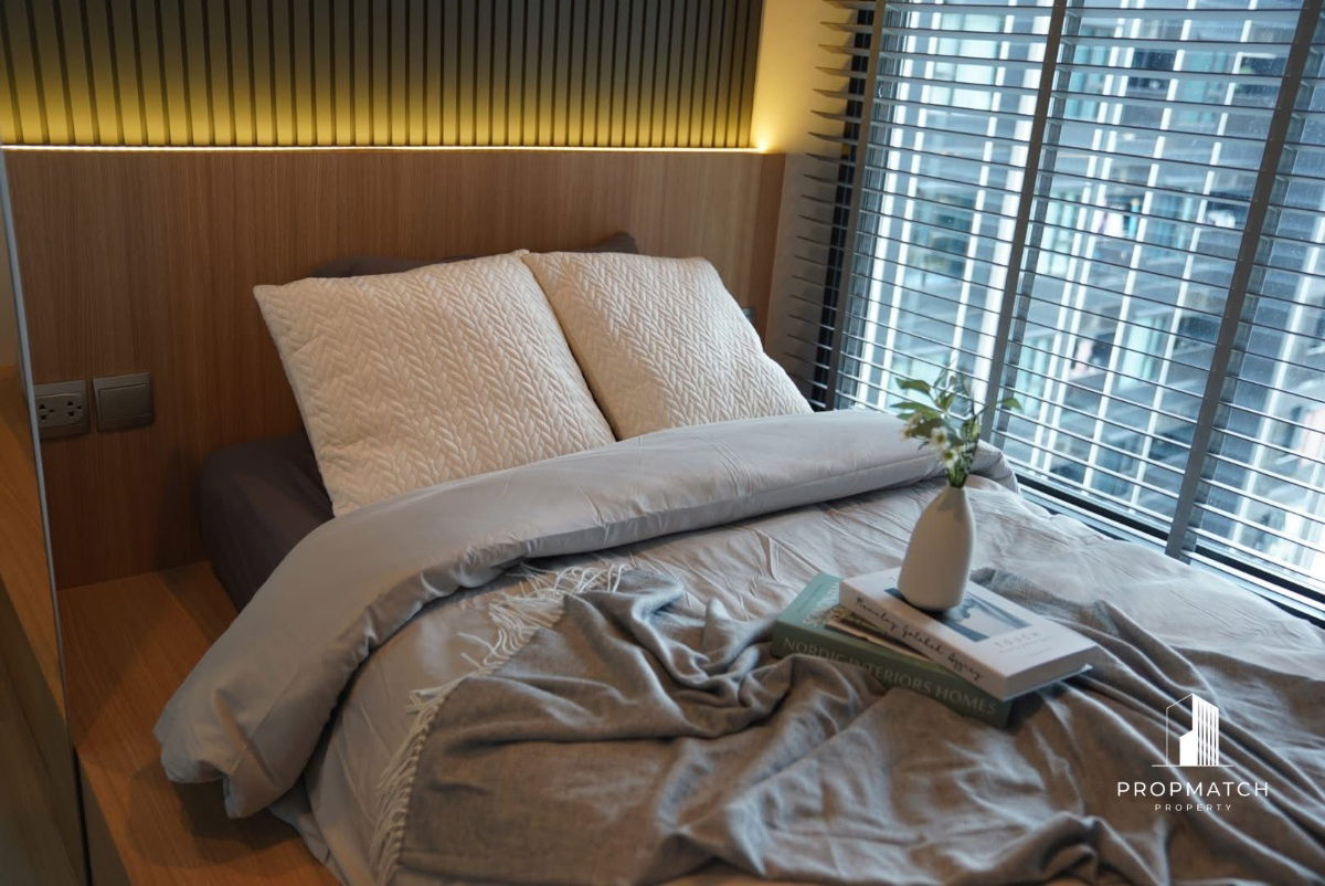 รูป PM035477✨Flash Deal ✨ Life Asoke-Rama 9 ( 2Bed 1Bath 40SQM.) แต่งครบพร้อมอยู่ !! เพียง 35,000 บาทต่อเดือน Tel.0981315848 @propmatch - รูปที่ 10/13