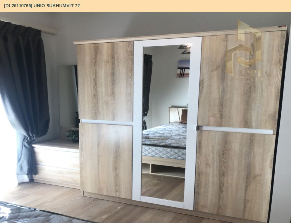 picture DL25110765 Condo for rent, UNiO Sukhumvit 72 near BTS Bearing, ready to move in, call urgently 0638692663 LineID @655ebbvc - 6/9