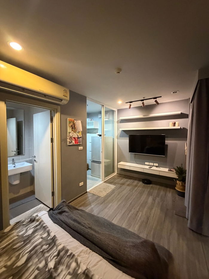 picture ✨#PO2403_274✨𝗙𝗼𝗿 𝗥𝗲𝗻𝘁 9️⃣k.🔥🔥#Near MRT Ramkhamhaeng ✨#Available room, can make an appointment to view Condo The Base Rama 9 Ramkhamhaeng - 3/8