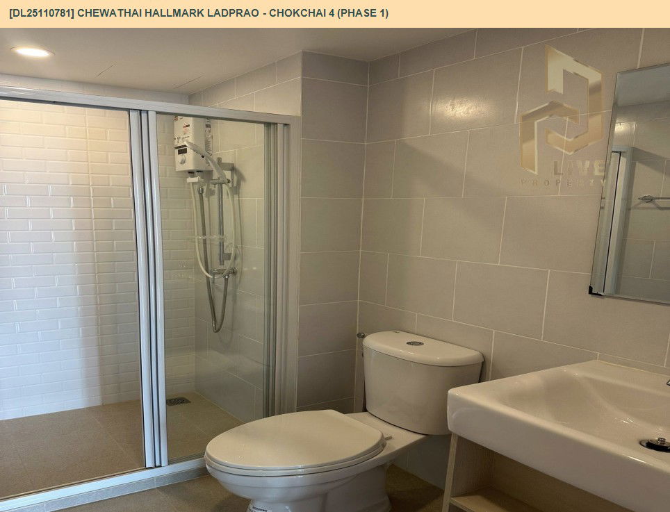 picture DL25110781 Condo for rent, Chewathai Hallmark Ladprao - Chokchai 4 near รถไฟฟ้า 3 สาย, ready to move in, call urgently 0638692663 LineID @162cjixi - 8/9