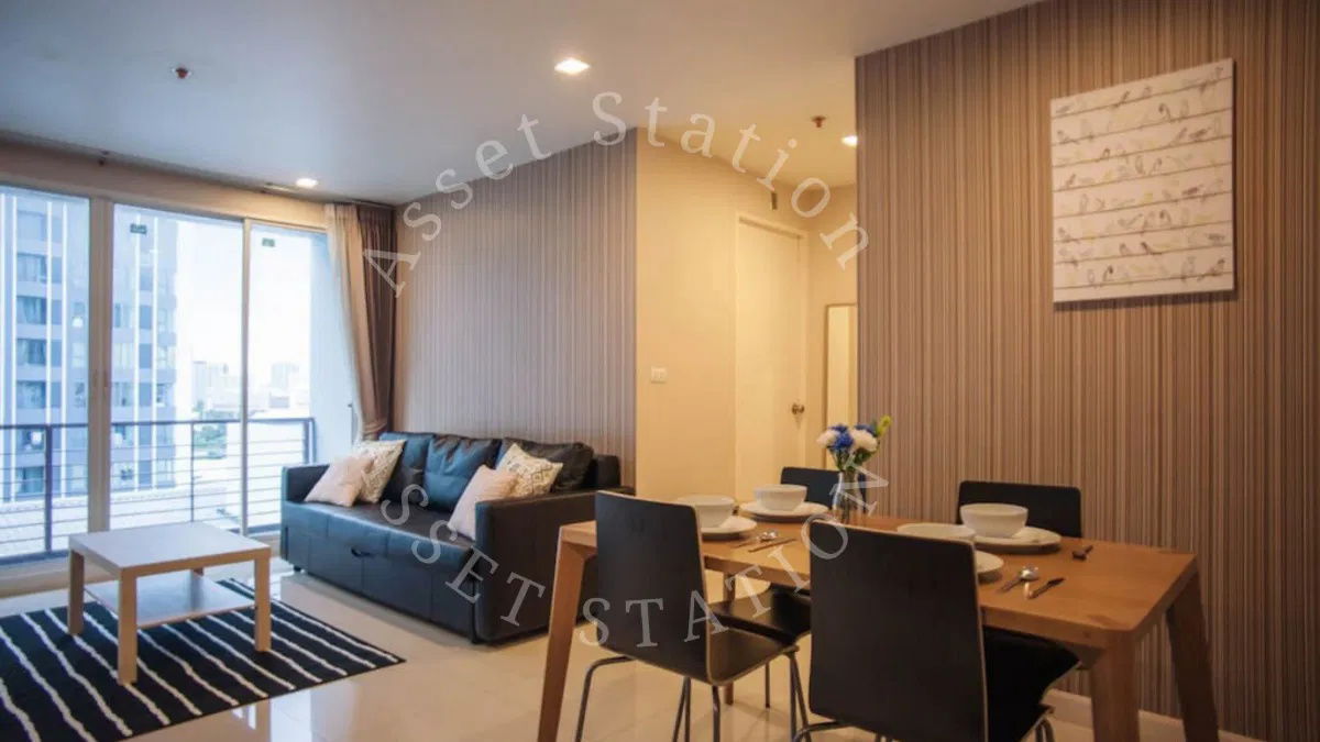 รูป ให้เช่า! Wish @Samyan ห้องใหญ่นอนได้หลายคน ใกล้จุฬา MRT สามย่าน 2นอน2น้ำ - รูปที่ 3/11