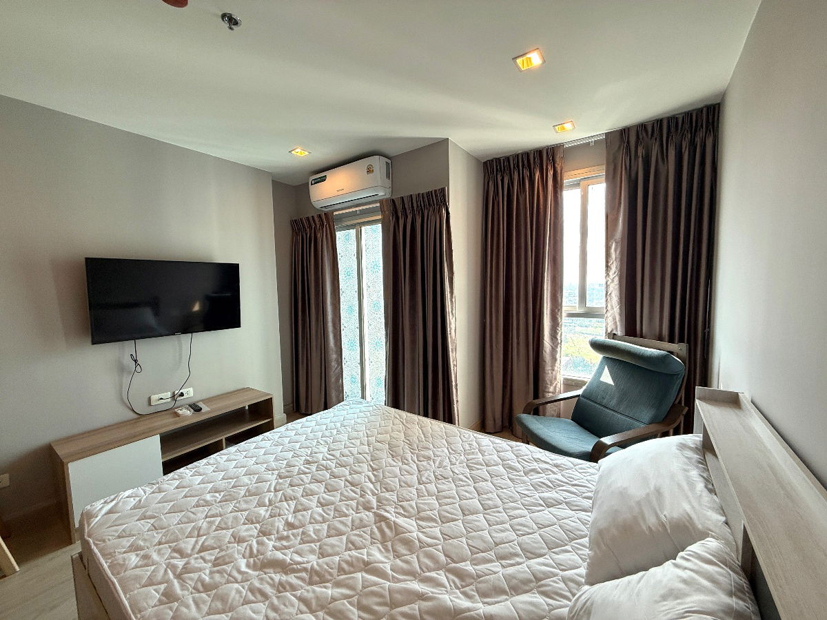 รูป ให้เช่า‼️คาซ่า คอนโด @MRT สามแยกบางใหญ่ ห้องขนาด 22 ตร.ม. 1 นอน 1 น้ำ ชั้น 15 ‼️💦ห้องมีเครื่องซักผ้า เฟอร์นิเจอร์ครบพร้อมเข้าอยู่‼️ - รูปที่ 1/10