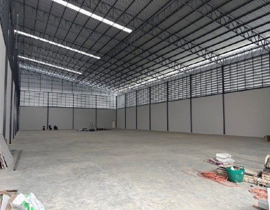 รูป ให้เช่า โรงงาน โกดัง พร้อมสำนักงาน สร้างใหม่ / ทำเล คลองสี่วา สมุทรสาคร / พื้นที่โกดังใช้สอย 1590 ตารางเมตร / พื้นที่ดิน 1 ไร่กับ 75 ตารางวา - รูปที่ 5/12
