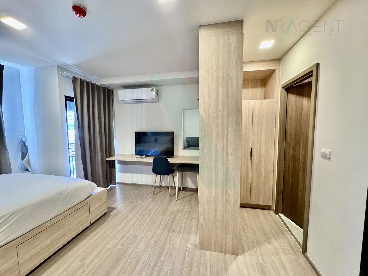 picture For Rent Condo THE MUVE SUKHUMVIT 107 Building 1, Floor 4,Studio, Room size  sqm - 3/8