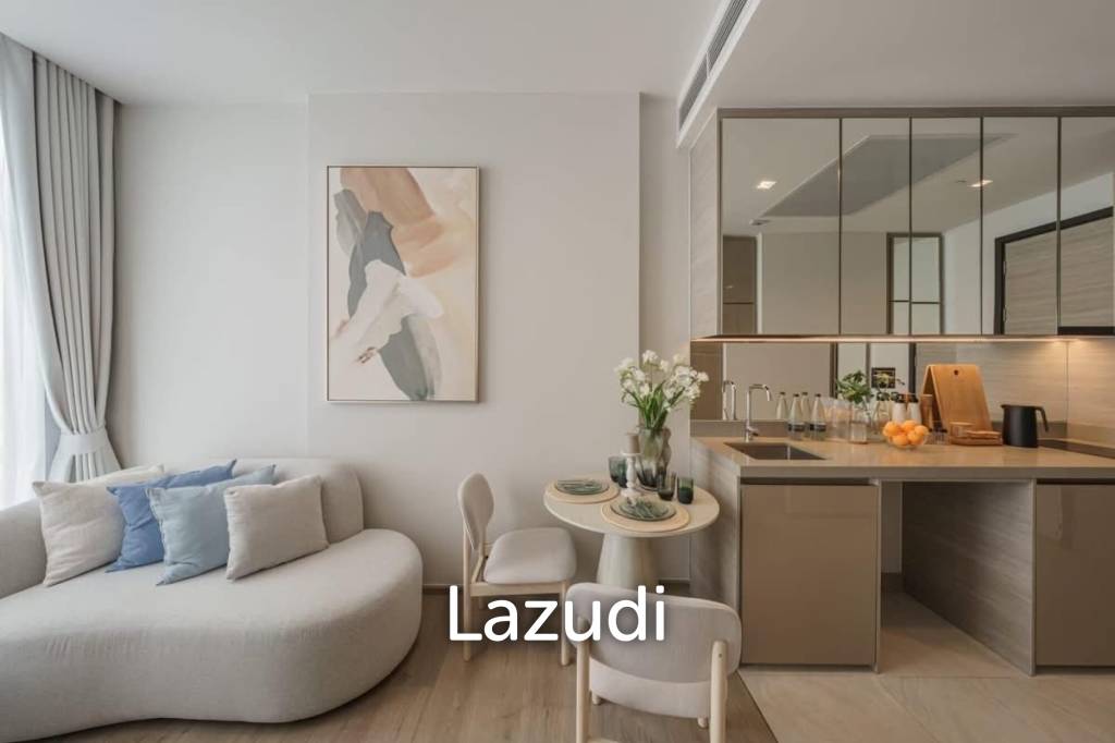 รูป Luxurious 1-Bedroom Condo with Stunning City Views - รูปที่ 2/7