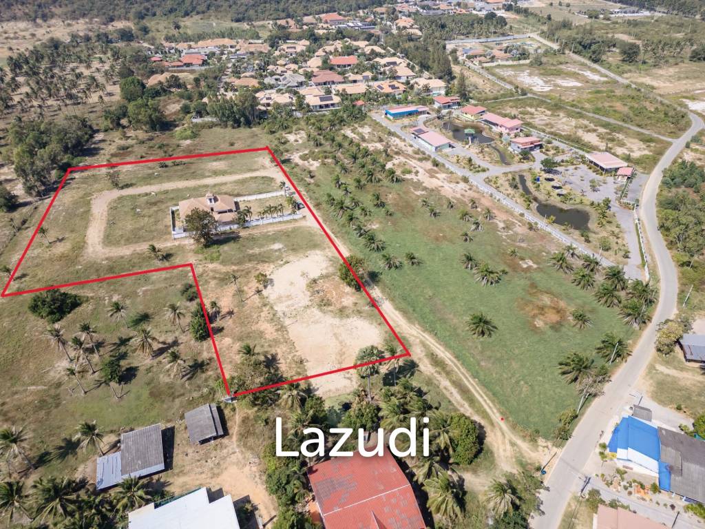 รูป Mountain Views Land with Pool villa construction 90 % completed in Pran Bu Ri - รูปที่ 4/8