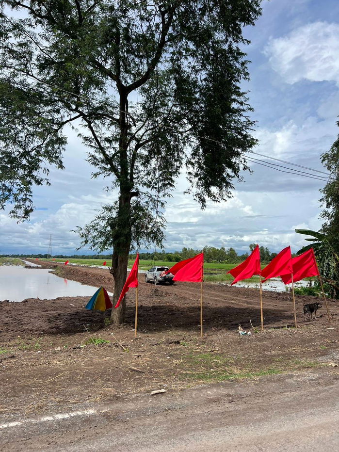 picture Beautiful land in a good location in Kum Hak Subdistrict, Nong Khae District, Saraburi Province. 2 rai or more, lots A2-A8B6-B8, 680,000 baht per rai.  - 7/15