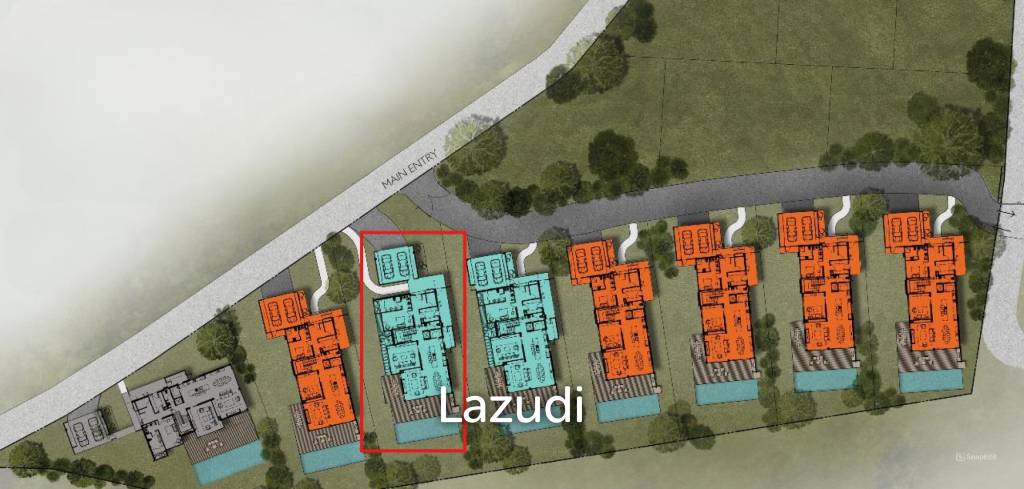 picture Only selling the land 880 SQ.M Sansara Hua Hin Phase 2 - 2/2