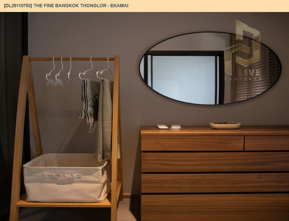 picture DL25110753 Condo for rent, The FINE Bangkok Thonglor - Ekamai near BTS Ekkamai, ready to move in, call urgently 0638692663 LineID @655ebbvc - 4/11