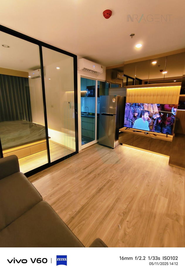 picture For Rent Condo REGENT HOME BANGNA Building A, Floor 23,1 bed room, Room size 28 sqm - 2/8