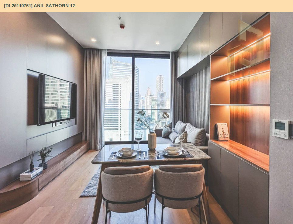 รูป DL25110761 ให้เช่าคอนโด อนิล สาทร 12 (Anil Sathorn 12) ใกล้ BTS เซ็นต์หลุยส์ พร้อมเข้าอยู่ โทรด่วน 0653619502 LineID @534wlwof - รูปที่ 3/6