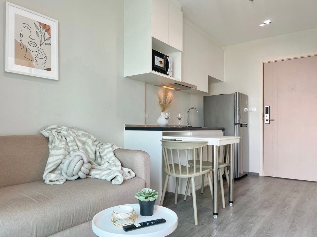 รูป ให้เช่า คอนโดริชพาร์คทริปเปิ้ลสเตชั่น ห้องวิวตึกสูง ใกล้สถานีรถไฟฟ้าหัวหมาก - รูปที่ 12/14