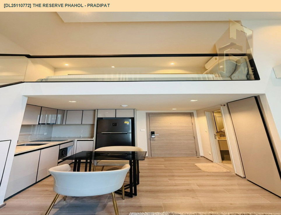 รูป DL25110772 ให้เช่าคอนโด เดอะ รีเซิร์ฟ พหล - ประดิพัทธ์ (The Reserve Phahol - Pradipat) ใกล้ BTS สะพานควาย พร้อมเข้าอยู่ โทรด่วน 0800343450 LineID @655ebbvc - รูปที่ 6/8