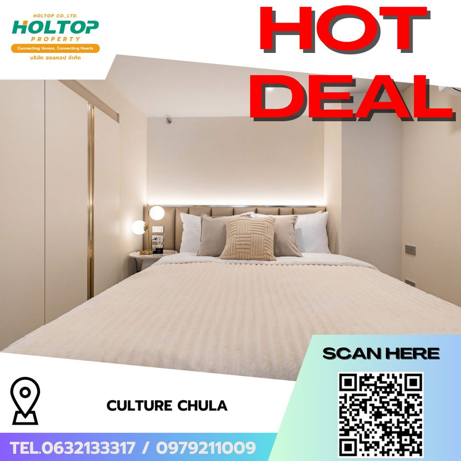 picture #R7861 🎉291168 Condo for rent Culture Chula - 1/14