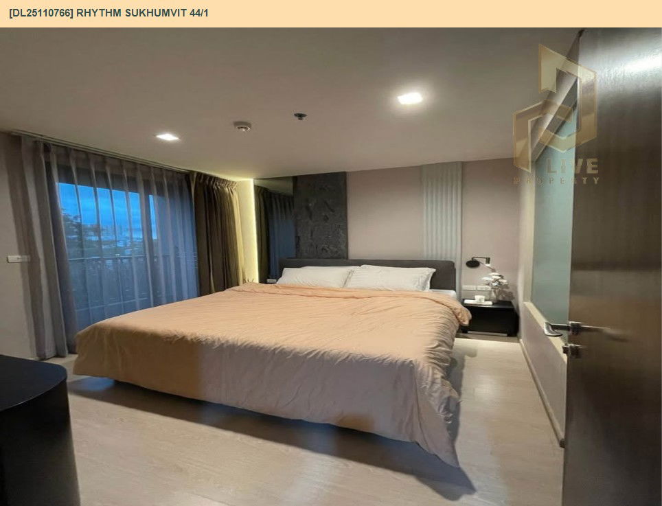 picture DL25110766 Condo for rent, Rhythm Sukhumvit 44/1 near BTS Phra Khanong, ready to move in, call urgently 0638692663 LineID @534wlwof - 3/6