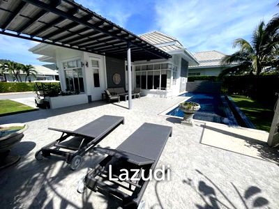Houses for sale Hua Hin Prachaubkirikhan : Black Mountain: Modern 3 Bed, 2 Bath Villa with extended Pool and Terrace Area